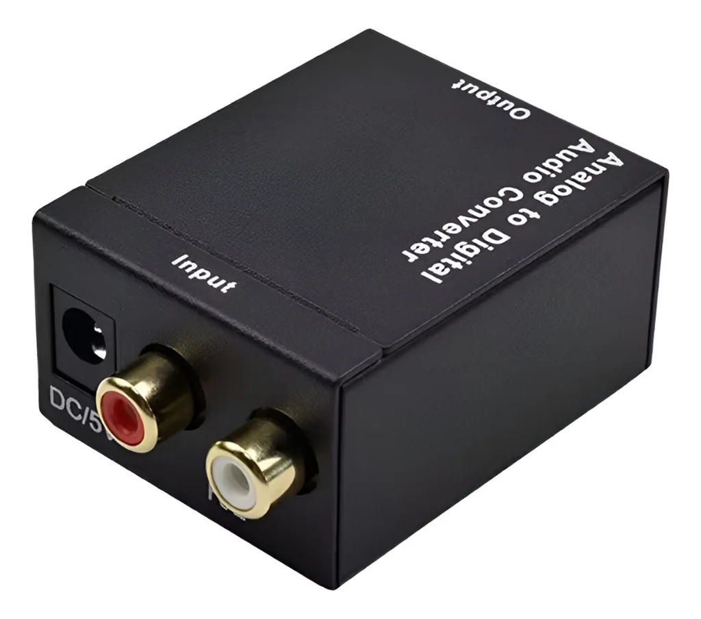 Conversor Audio Analogico a Digital RCA a Coaxial RCA2COAX