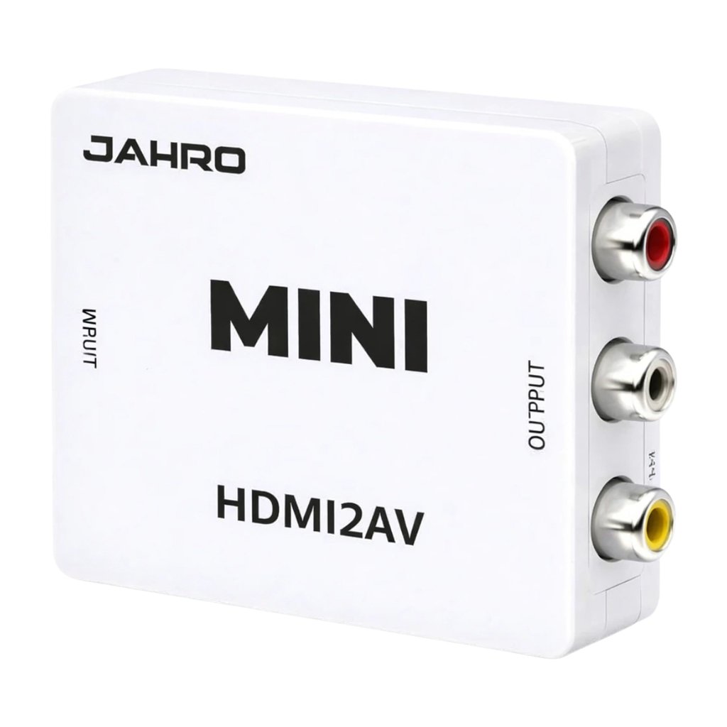 Conversor HDMI a RCA Adaptador 1080P Activo JH-003K
