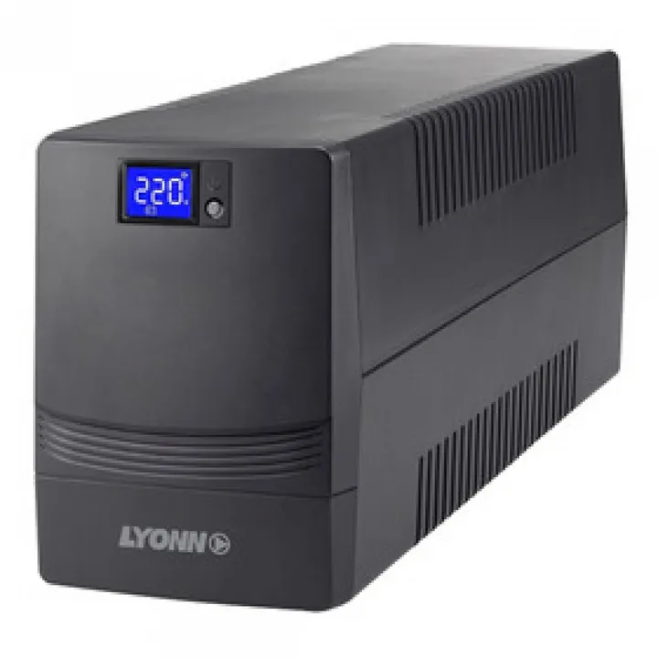 Ups Estabilizador 1200VA / 720W Lyonn Display Lcd 4 Salidas