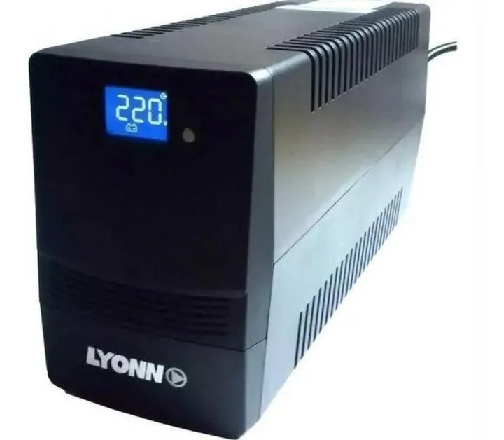 UPS Interactiva Lyonn CTB-1500V LCD 1500VA 900W 220V 4 Salidas con Pantalla Táctil